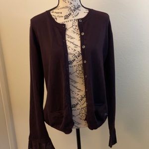 NWT Authentic Burberry Merino Wool Cardigan